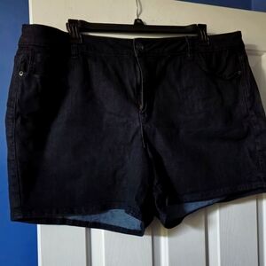 Venezia Dark Blue Jean Shorts